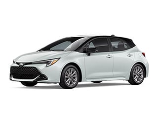 2026 Toyota Corolla Hatchback Hatchback Wind Chill Pearl Midnight Black Metallic